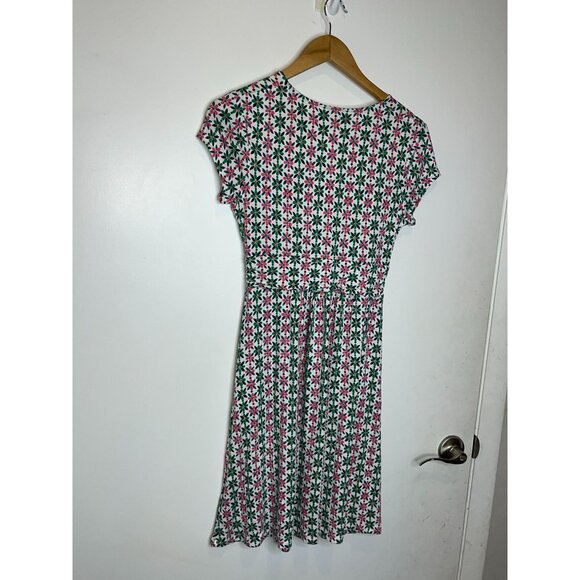 Boden Lola Floral Wrap Dress Women size 6P - Picture 7 of 12